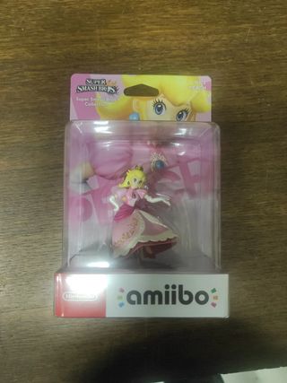 Peach Super Smash Bros - Amiibo - Nuevo