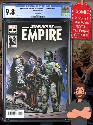 💥 Comic ROTJ #1 👉 CGC 9.8 - POP 6