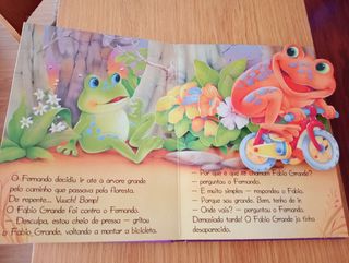 Rã-tástico livro Pop-up