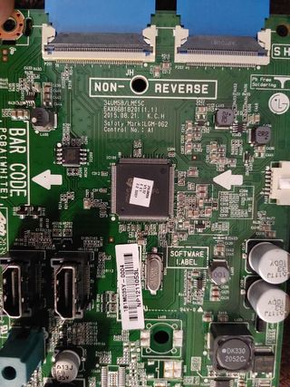 Placa base monitor LG