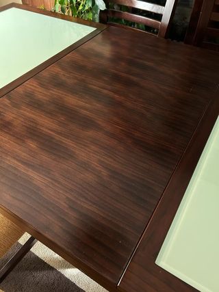 Mesa robusta grande extensible a 185cm