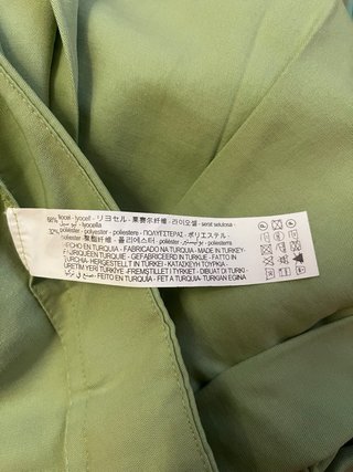 Falda-pantalón de tablas de Zara