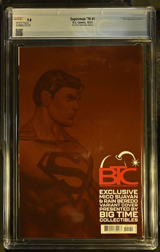 💥 Comic Superman 78 #1 👉 CGC 9.8