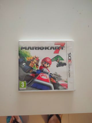 Caja Mario kart 3DS