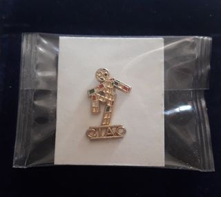 PINS ORIGINAL DE CIAO COPA MUNDIAL DE ITALIA 1990