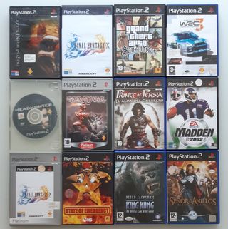 10 giochi per PS2!!!