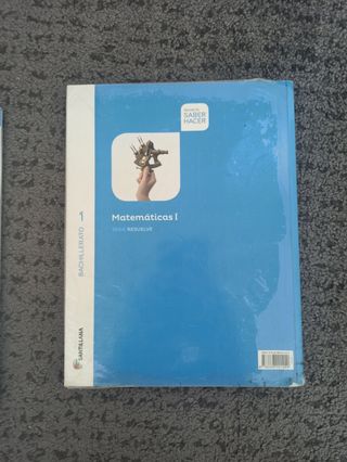 Libro matemáticas 1 bachillerato