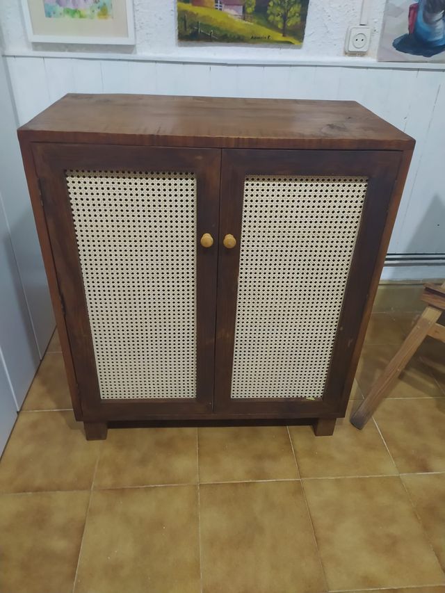 mueble comoda estilo rustico