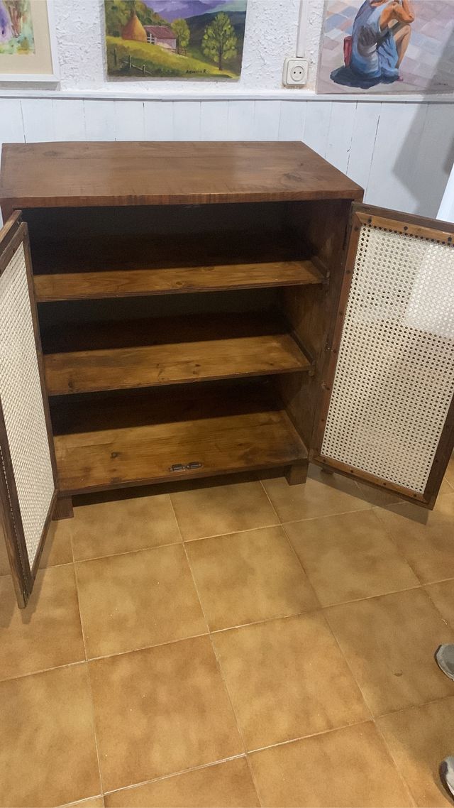 mueble comoda estilo rustico