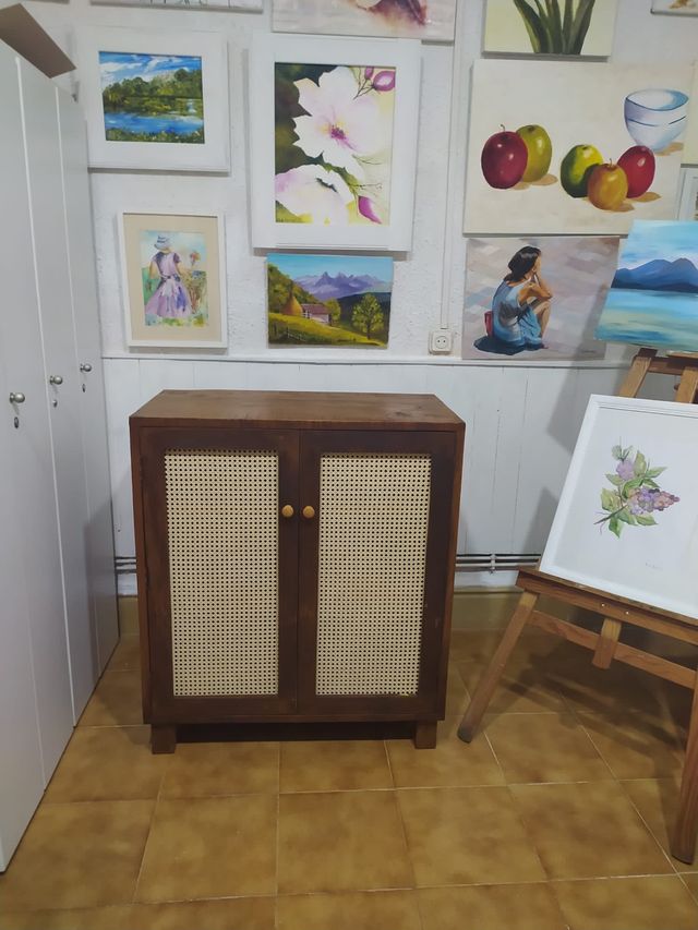 mueble comoda estilo rustico