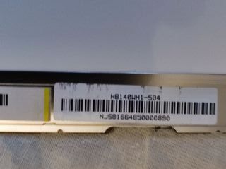 LCD HB140WH1-504 pannello HD 1366x768 14″ 40 Pin