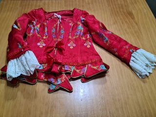 Traje fallera niña talla 6/8