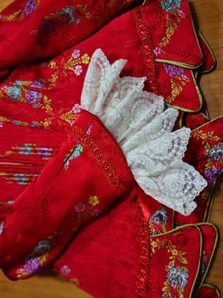 Traje fallera niña talla 6/8