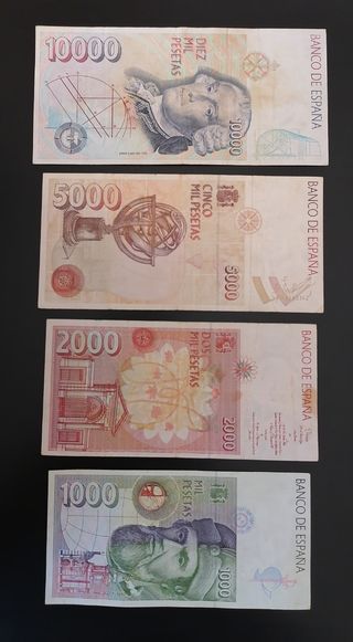 Billetes de España 1992