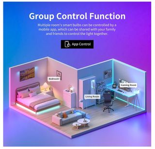 PACK 4 BOMBILLAS INTELIGENTES / E27 / RGBCW / 10W