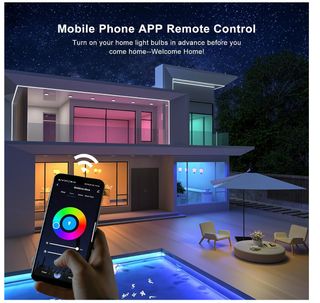 PACK 4 BOMBILLAS INTELIGENTES / E27 / RGBCW / 10W