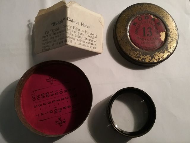 Antiguo lente KODAK 13 made in London