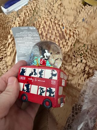 bola mickey navidad disney store nuevo