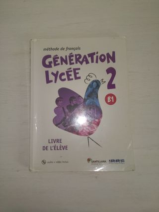 Libro de francés 1° bachillerato