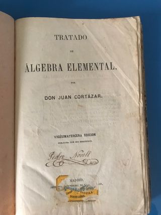 Tratado de Álgebra Elemental 1870