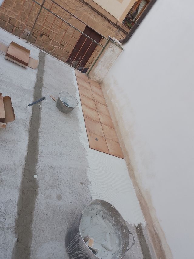 Enchapado de terraza