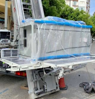 servicio de grua para muebles, escombros, et