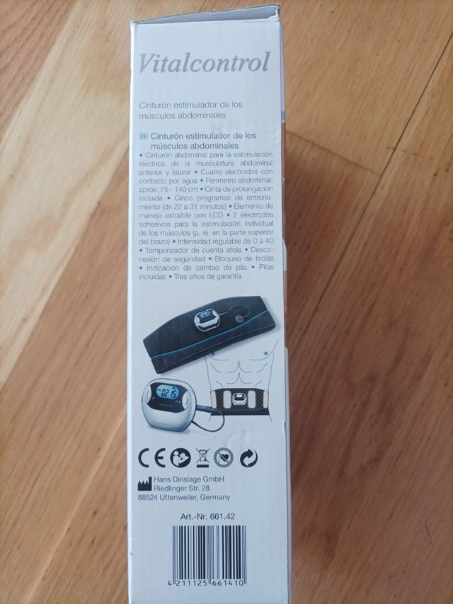 Cinturón estimulador de músculo abdomin