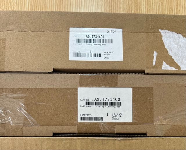 fusing cleanig web KONICA MINOLTA