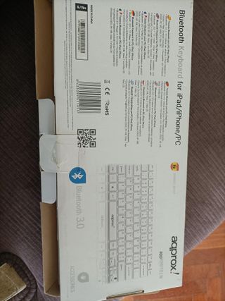 teclado bluetooth para PC/ iPad/ iPhone