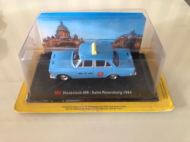 Moskvitch 408 in scala 1/43