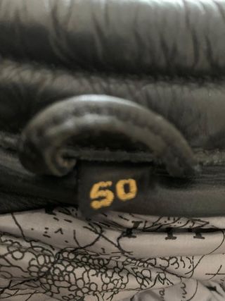 Cazadora vintage moto mujer cuero