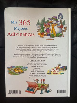 Libro mis 365 mejores adivinanzas