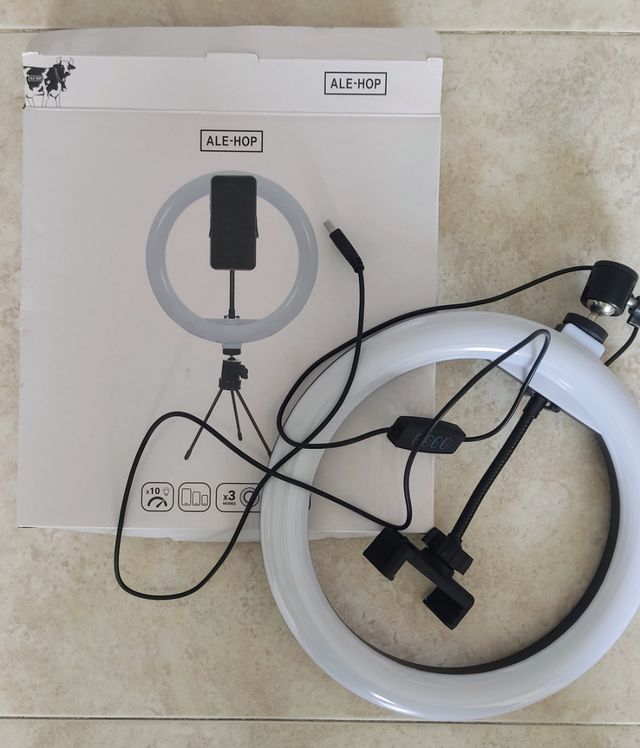 NUEVO Aro de Luz Led para Móvil