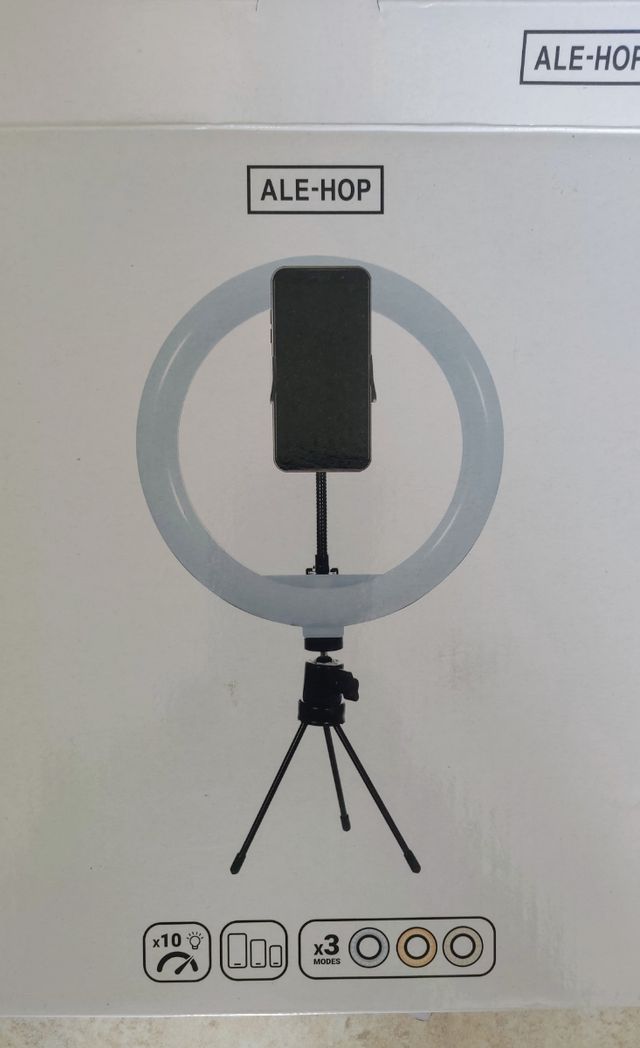 NUEVO Aro de Luz Led para Móvil