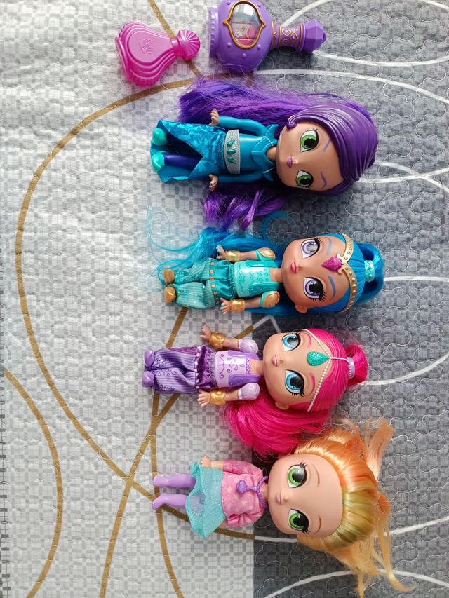4 Muñecas Shimmer & Shine