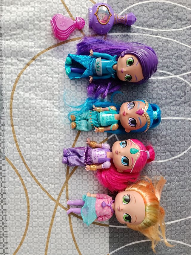4 Muñecas Shimmer & Shine