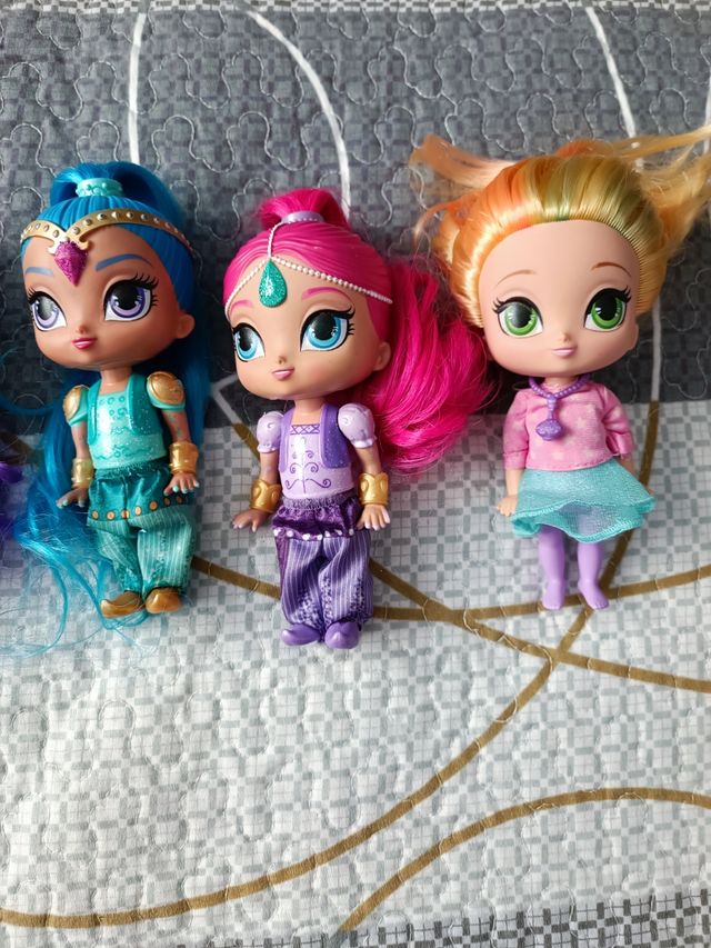 4 Muñecas Shimmer & Shine