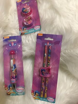 Material Escolar da Shimmer Shine