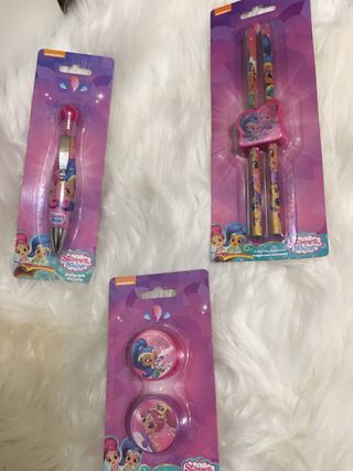 Material Escolar da Shimmer Shine