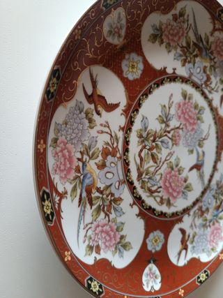 Plato Imari Made in Japan 26 cm diámetro