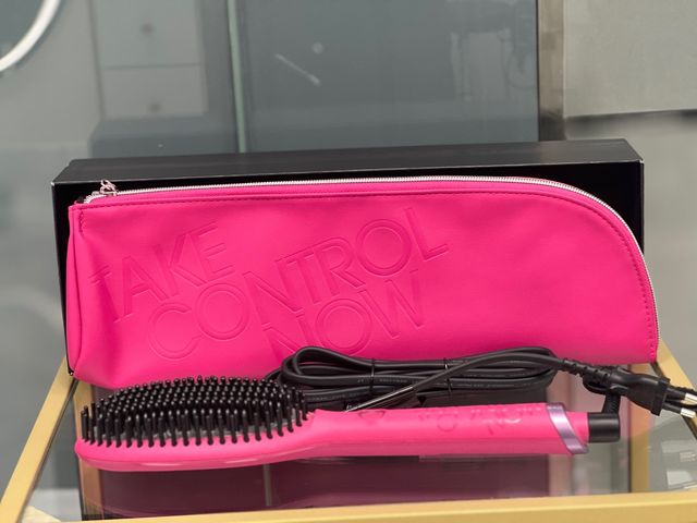 Cepillo Glide rosa de GHD