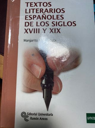 TEXTOS LITERARIOS ESPAÑOLES SS. XVIII Y XIX