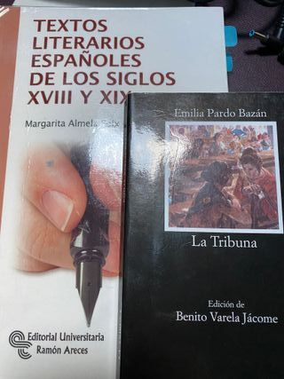 TEXTOS LITERARIOS ESPAÑOLES SS. XVIII Y XIX