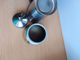 Cafetera inoxidable  vegano