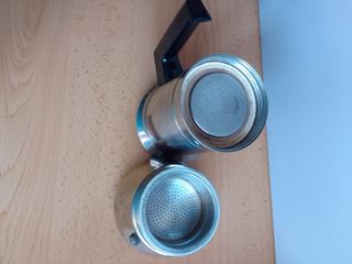 Cafetera inoxidable  vegano