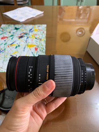 Teleobjetivo Sigma: 70-300 mm- 4- 5,6