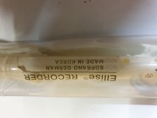 Flauta Elliser -Recorder