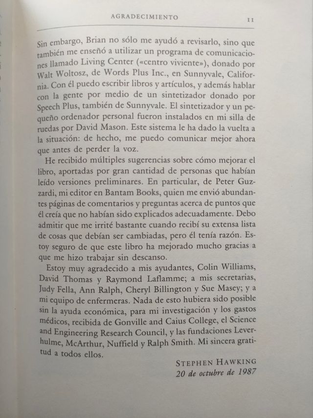 Historia del tiempo - Stephen W. Hawking