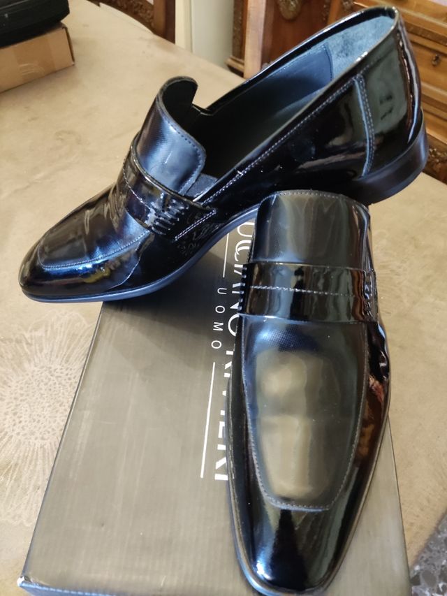 Zapatos Ceremonia N°39 y 42 Nuevos Negros 