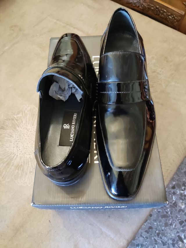 Zapatos Ceremonia N°39 y 42 Nuevos Negros 